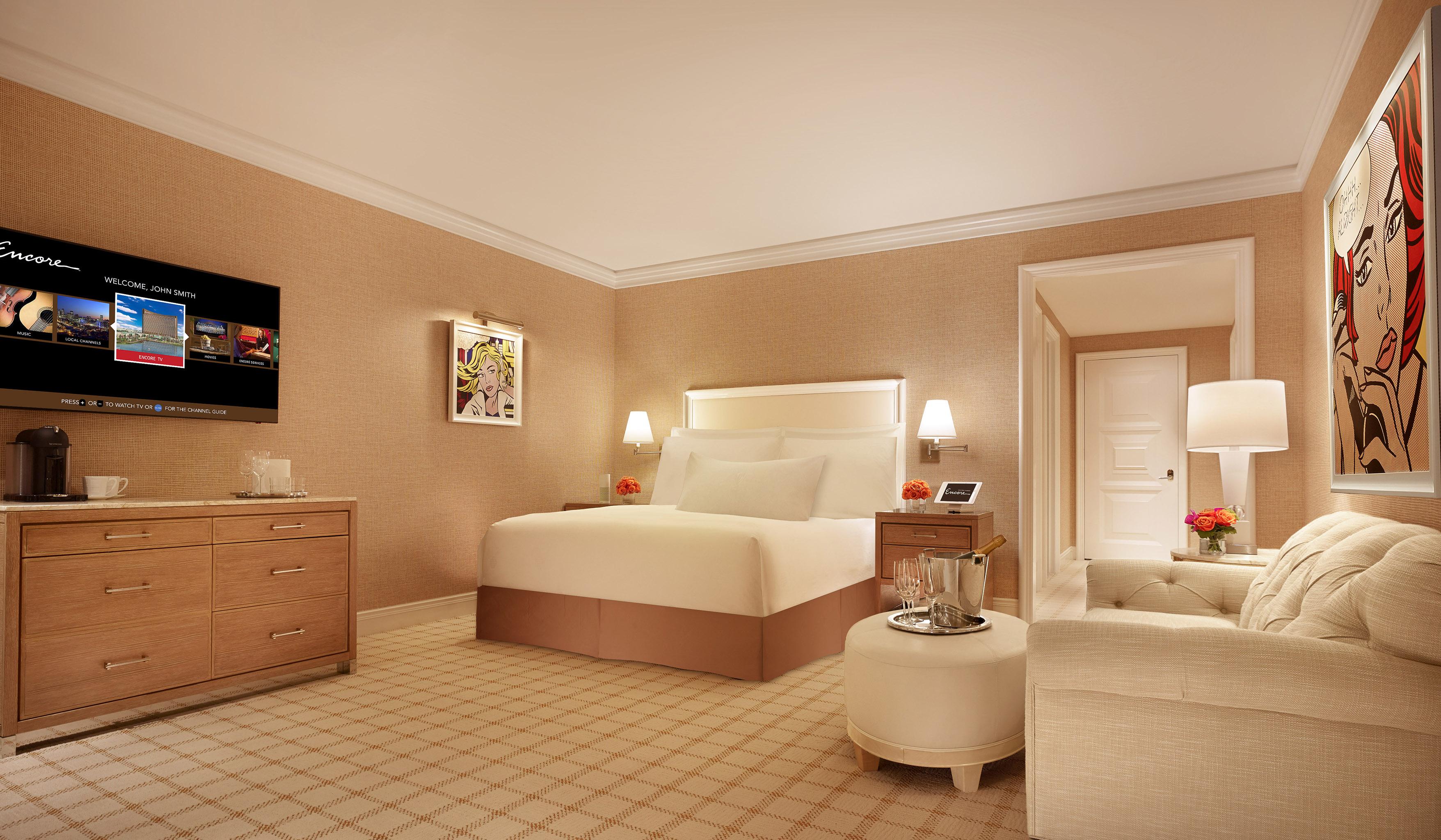 Encore Boston Harbor Everett Εξωτερικό φωτογραφία A guest room at The St. Regis