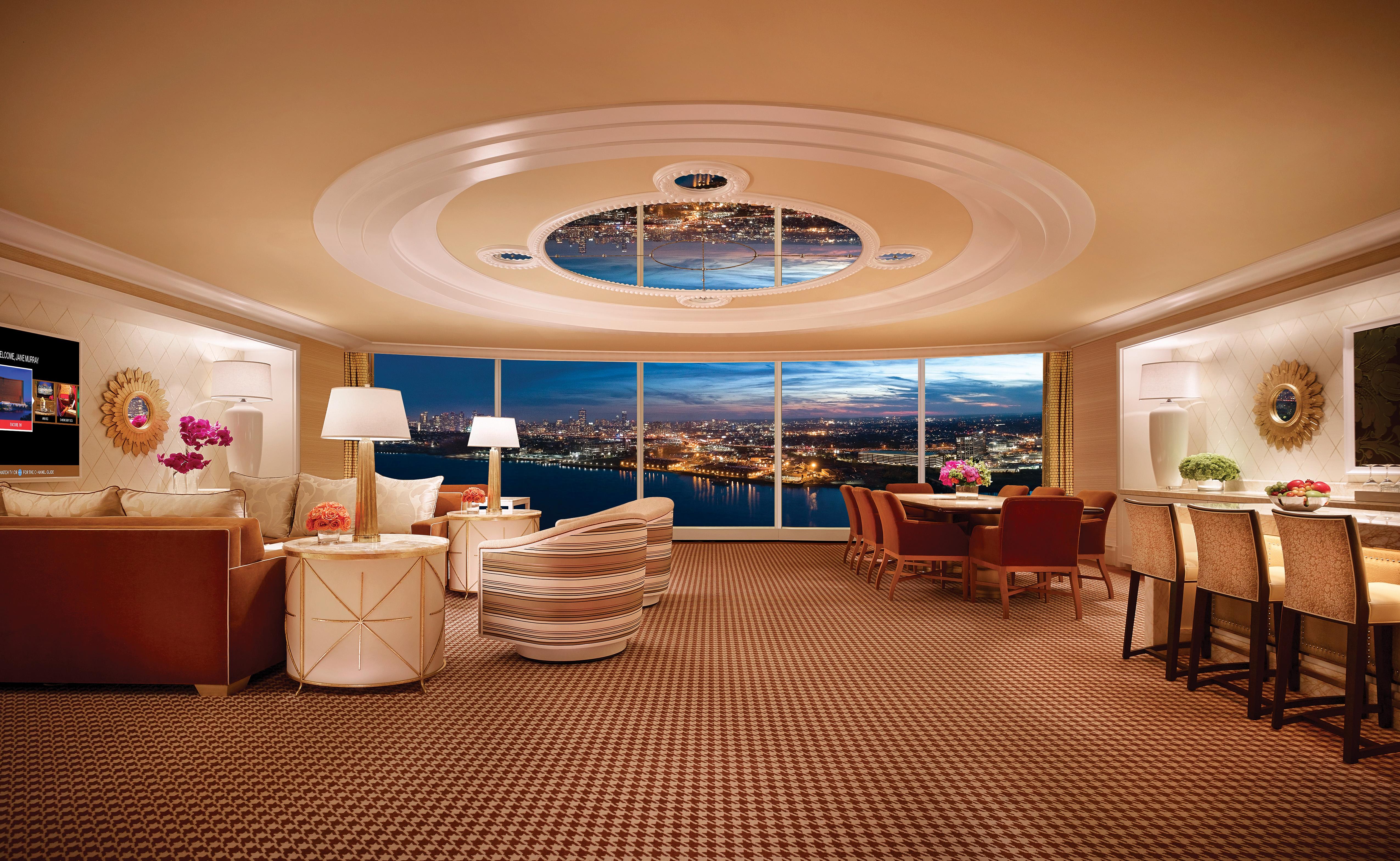 Encore Boston Harbor Everett Εξωτερικό φωτογραφία The interior of a suite at Wynn